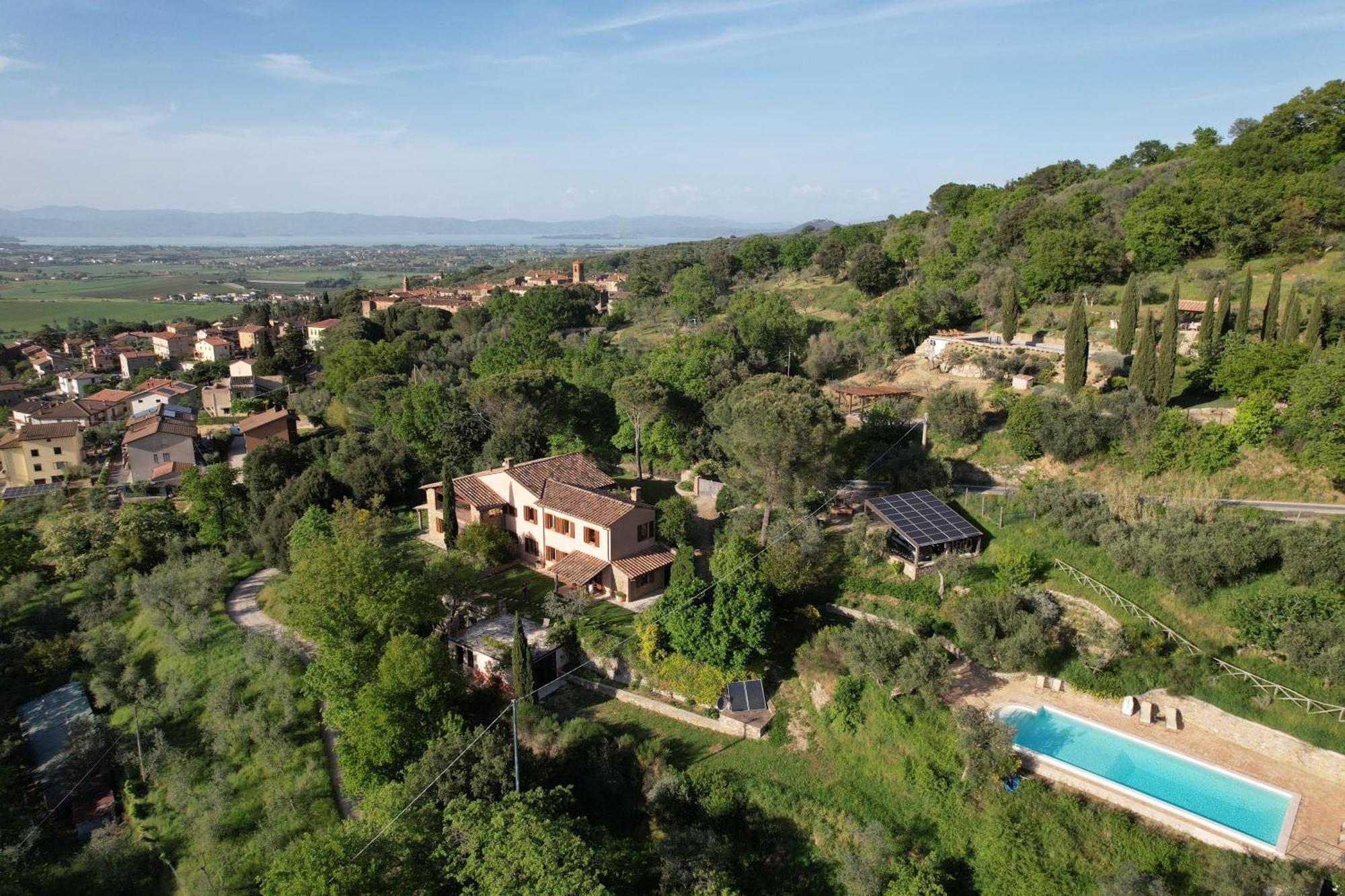 Tartagli Luxury Villa With Pool - A Fontanaro Property Paciano Extérieur photo